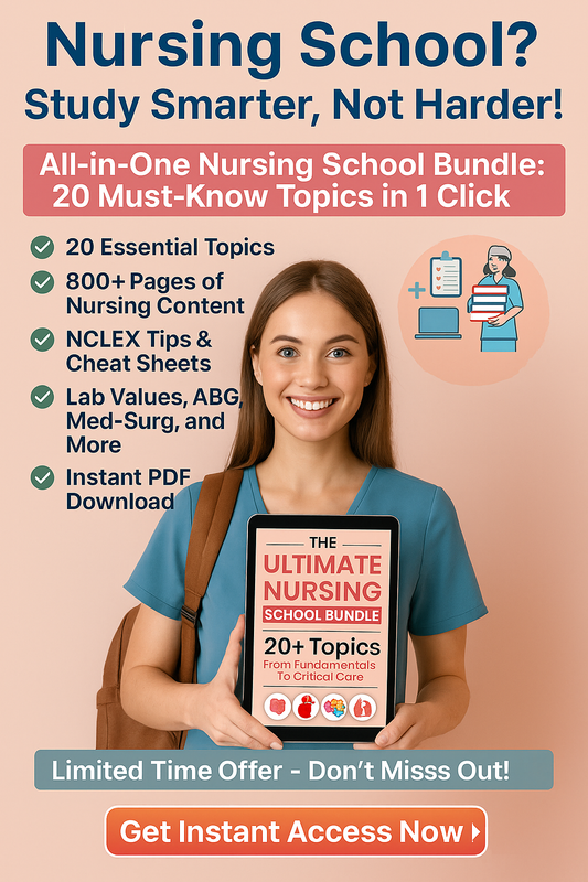The Ultimate Nursing School Bundle